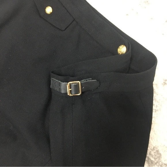 Ralph Lauren Black Skirt Mid Length 10p​​​ - Picture 5 of 6